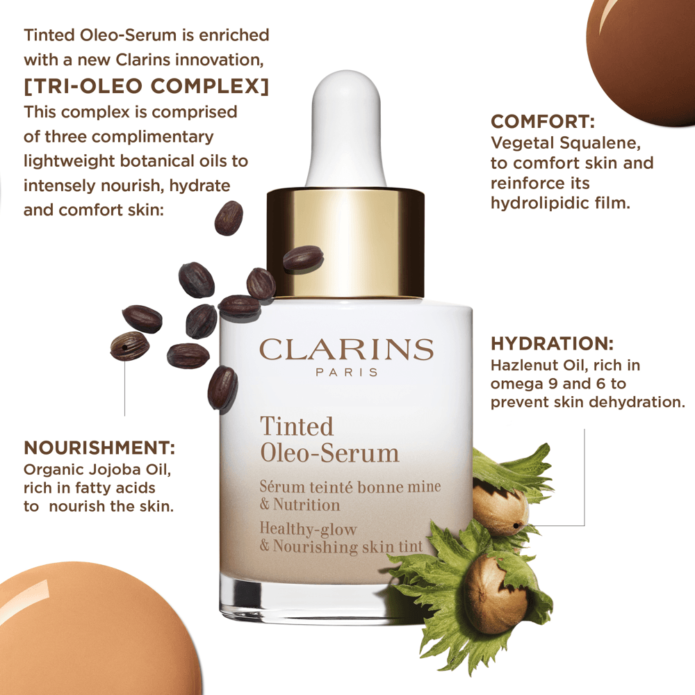 Clarins Tinted Oleo-Serum Foundation 10 30ml